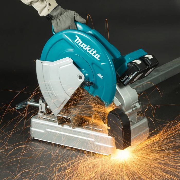 Монтажна Пила Makita DLW140Z, 18+18 В, LXT, 355 мм, 3800 об/хв, 16.9 кг, SOLO