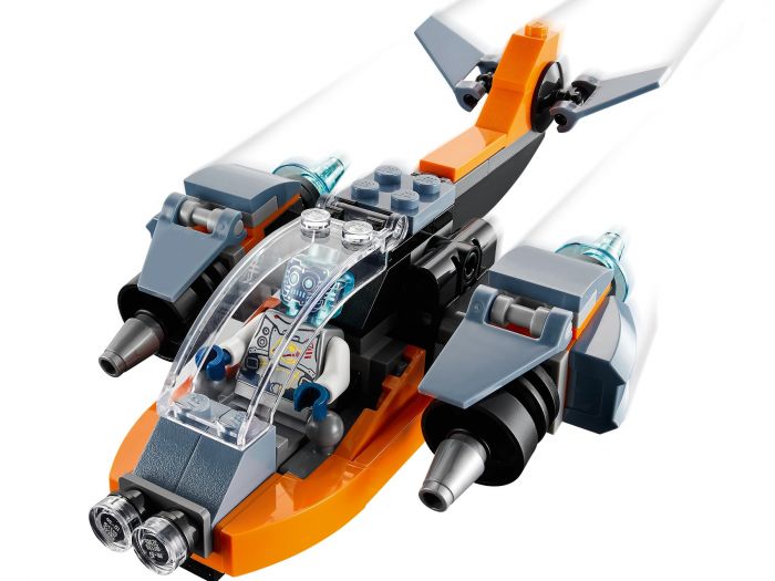 Конструктор LEGO Creator Кібердрон 31111