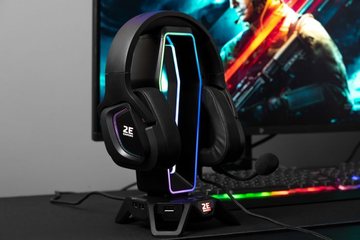 Гарнітура 2E GAMING HG340 RGB USB 7.1 Black