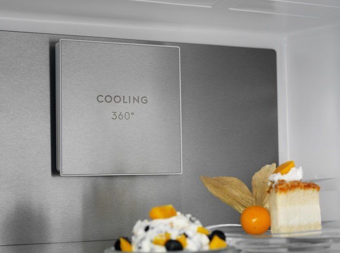 Холодильник с нижн. мороз. камерою Electrolux RNT7ME34G1, 201х65х60см, 2 дв., Холод.відд. - 244л, Мороз. відд. - 94л, A+, NF, Ін