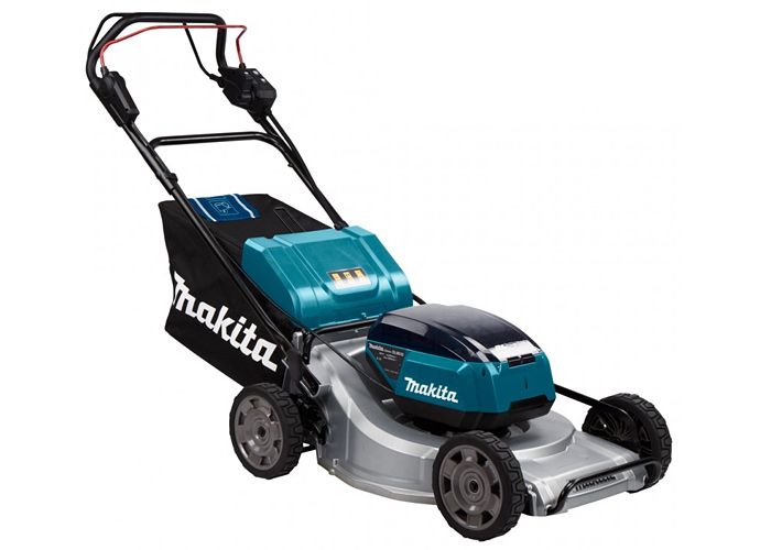 Газонокосарка Makita DLM533Z, акумуляторна, 2х18В, 2300 м2, 70 л, 20 - 100 мм (10 позицій), 43.9 кг, SOLO