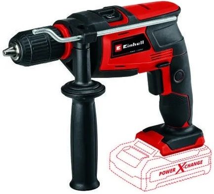 Дриль ударна Einhell TC-ID 18 Li Kit 2.5 Ah, акум. 2,5 Аг, 0-1200 об/хв, 2,2 Дж, кейс