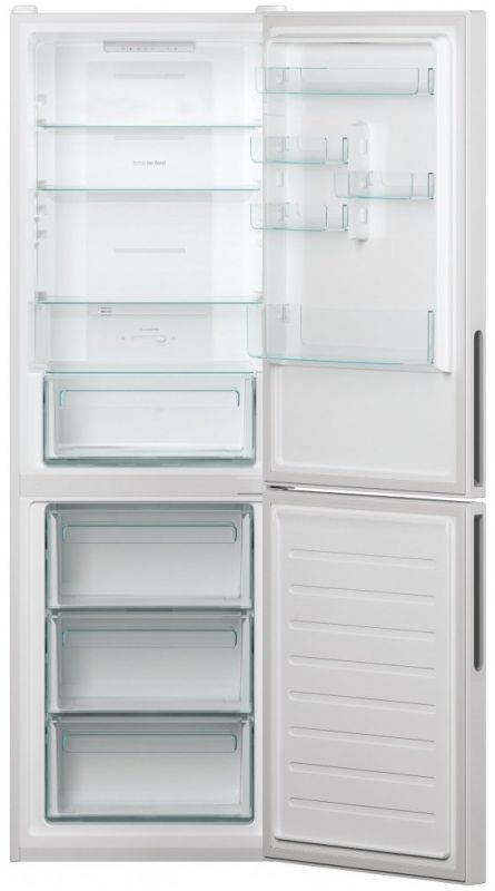 Холодильник Candy з нижн. мороз., 185x66х60, холод.відд.-224л, мороз.відд.-109л, 2дв., А++, NF, білий