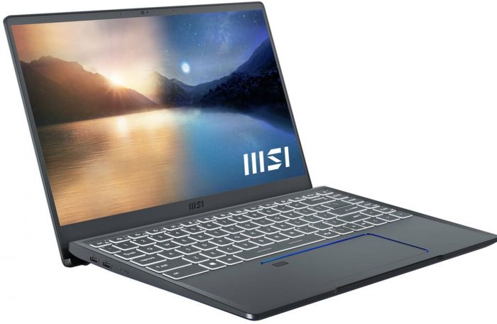 Ноутбук MSI Prestige 14 14FHD IPS/Intel i5-1155G7/16/512F/NVD1650-4/DOS/Carbon Gray