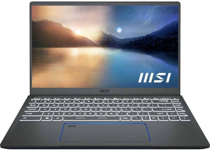 Ноутбук MSI Prestige 14 14FHD IPS/Intel i5-1155G7/16/512F/NVD1650-4/DOS/Carbon Gray