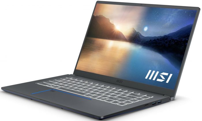 Ноутбук MSI Prestige 15.6FHD IPS/Intel i7-1195G7/16/512F/NVD3050-4/DOS