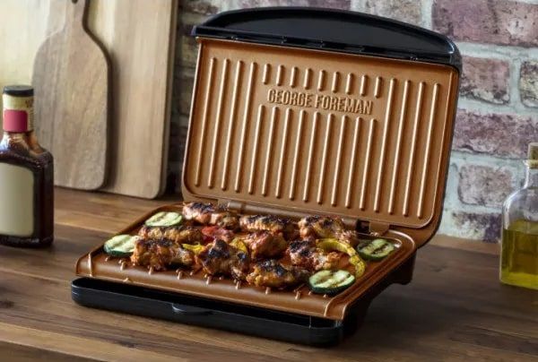 Гриль George Foreman 25811-56 Fit Grill Copper Medium