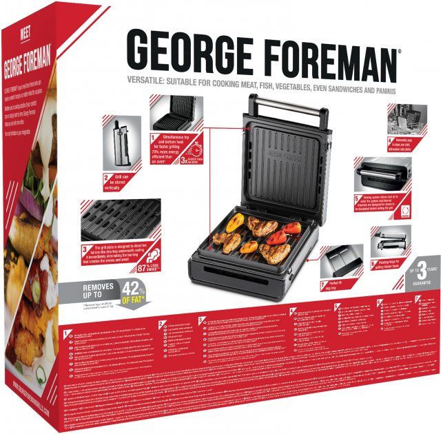 Гриль George Foreman 28000-56 Smokeless Grill