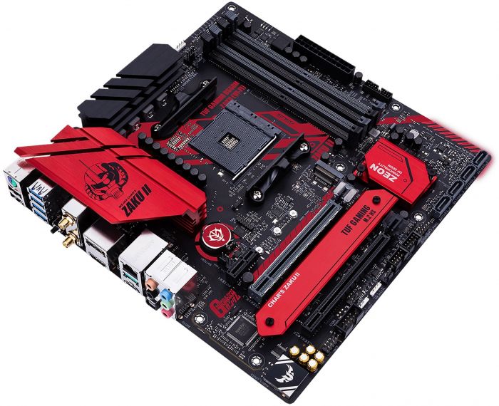 Материнcька плата ASUS TUF_GAMING_B550M-ZAKU_WI sAM4 B550 4xDDR4 M.2 HDMI-VGA-DP mATX