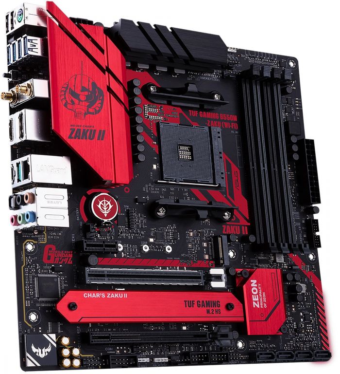 Материнcька плата ASUS TUF_GAMING_B550M-ZAKU_WI sAM4 B550 4xDDR4 M.2 HDMI-VGA-DP mATX