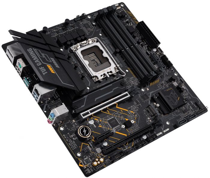 Материнcька плата ASUS TUF GAMING B660M-E D4 s1700 B660 4xDDR4 M.2 HDMI-DP mATX