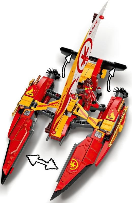 Конструктор LEGO Ninjago Морський бій на катамарані 71748