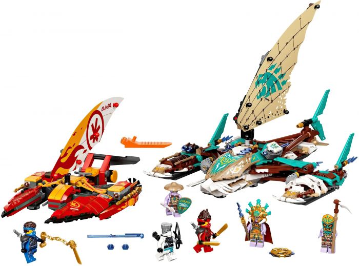 Конструктор LEGO Ninjago Морський бій на катамарані 71748