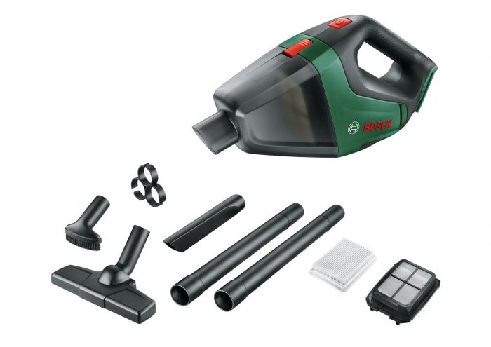 Пилосос Bosch UniversalVac 18 Solo, акумуляторний, 18В, 9кПа, 1.3кг, (без АКБ та ЗП)