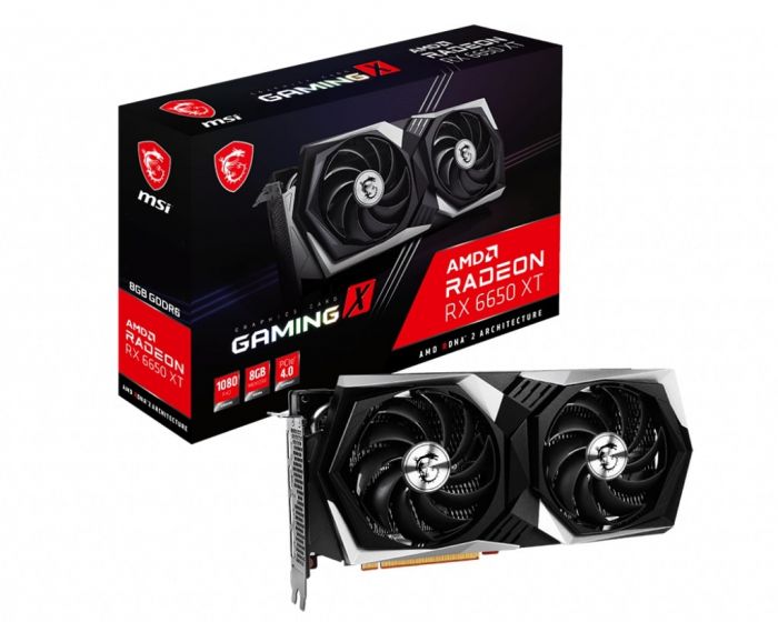 Вiдеокарта MSI Radeon RX 6650 XT 8GB DDR6 GAMING X