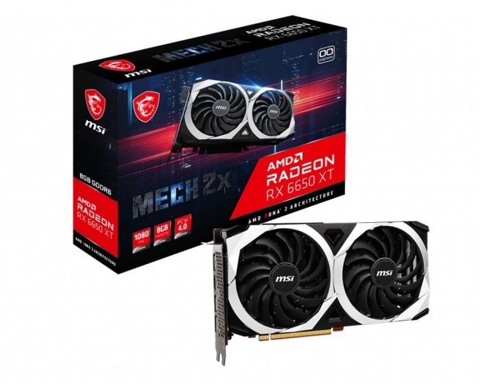 Вiдеокарта MSI Radeon RX 6650 XT 8GB DDR6 MECH 2X