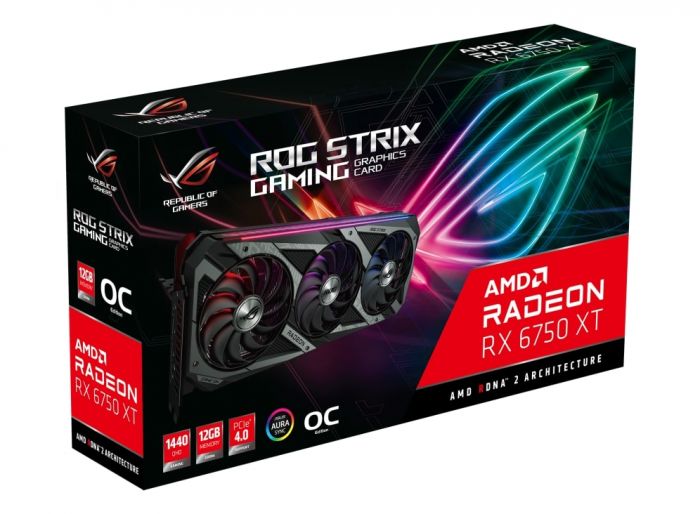 Вiдеокарта ASUS Radeon RX 6750 XT 12GB GDDR6 STRIX