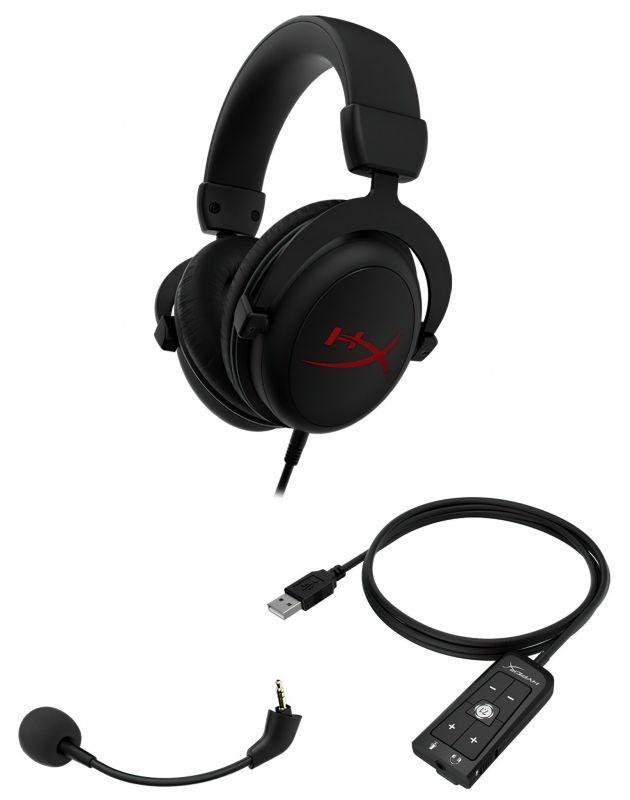 Гарнітура ігрова HyperX Cloud Core (DTS) 3.5mm Black