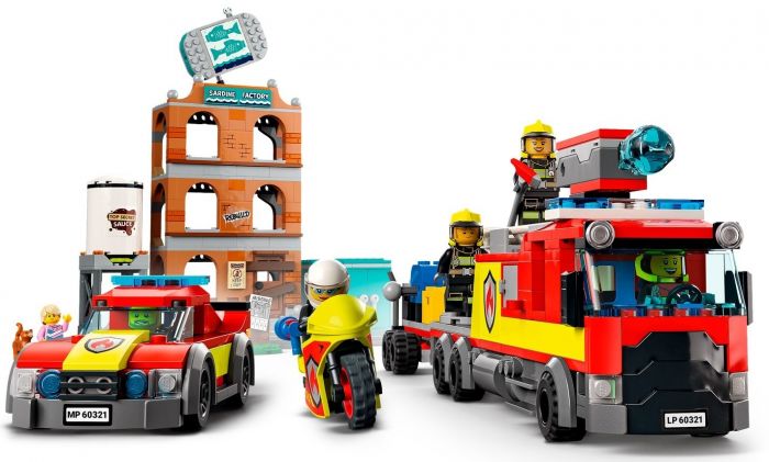 Конструктор LEGO City Пожежна бригада 60321