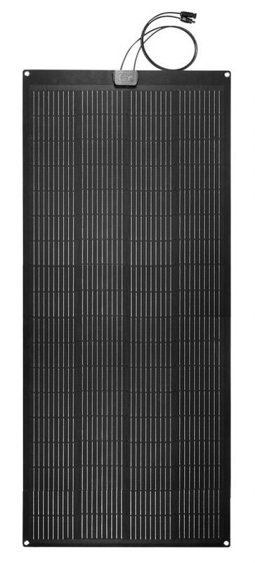 Портативний зарядний пристрій сонячна панель Neo Tools, 200Вт, напівгнучка структура, 1585x710x2.8 мм, IP67, кабель MC4, заклепки для кріплення, 4.2кг