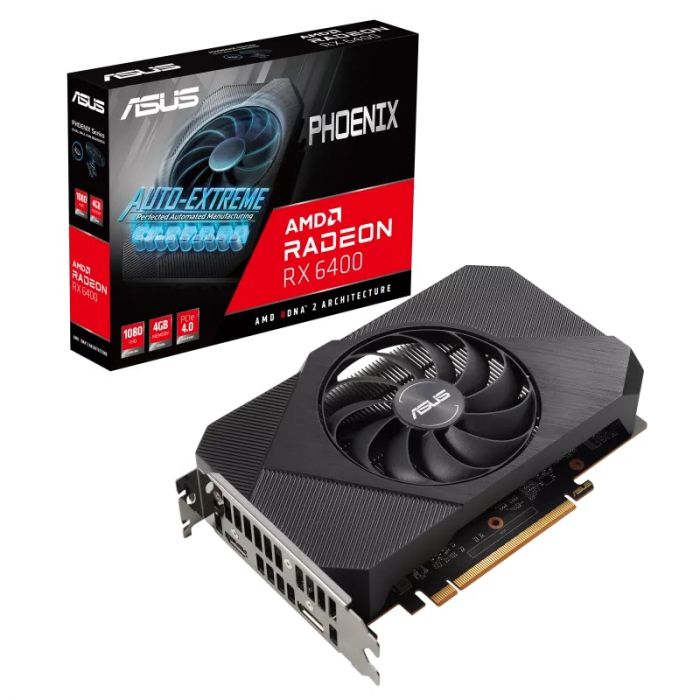 Відеокарта ASUS Radeon RX 6400 4GB GDDR6