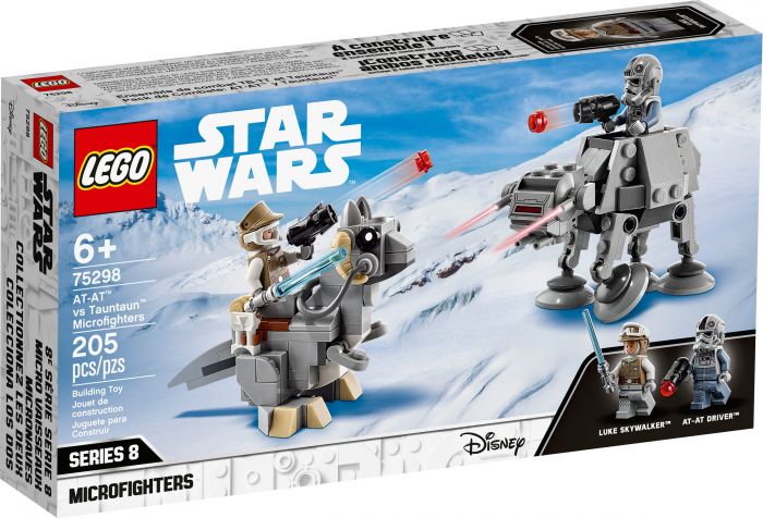 Конструктор LEGO Star Wars™ Мікрофайтери: AT-AT ™ проти таунтауна 75298