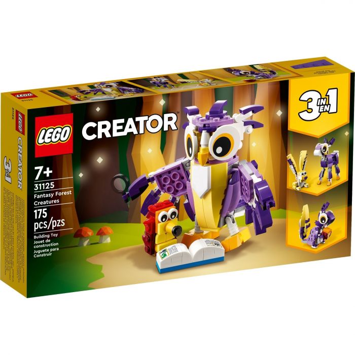 Конструктор LEGO Creator Фантастичні лісові істоти 31125