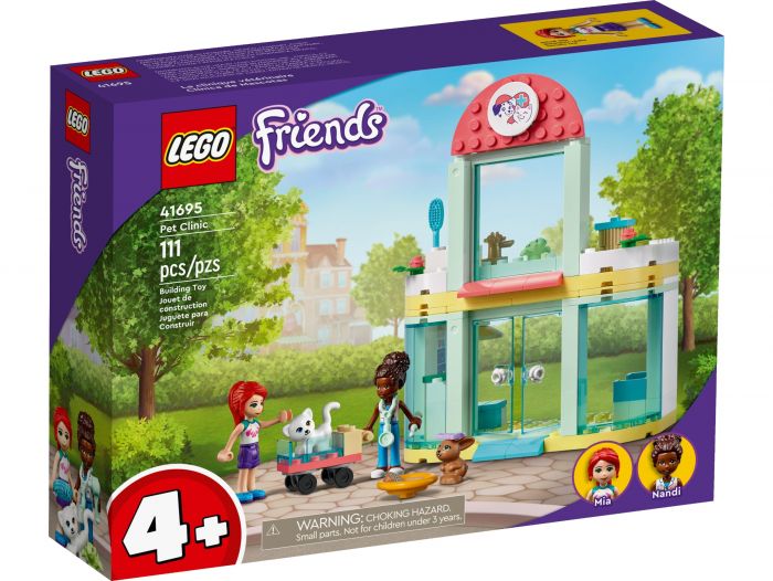 Конструктор LEGO Friends Ветеринарна клініка 41695