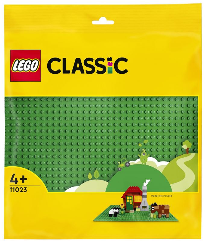 Конструктор LEGO Classic Базова пластина зеленого кольору 11023