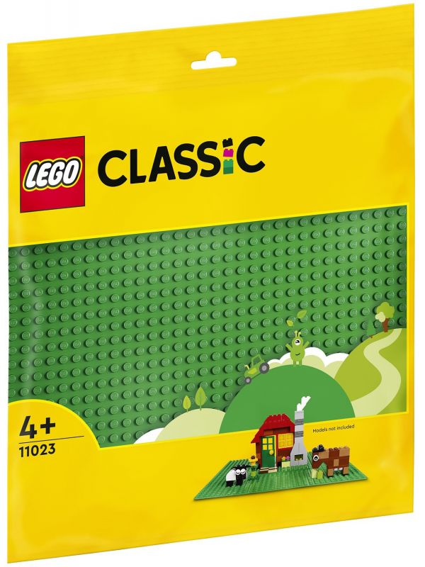 Конструктор LEGO Classic Базова пластина зеленого кольору 11023