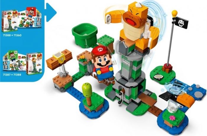 Конструктор LEGO Super Mario Падіння вежі Боса Сумо Бро. Додатковий рівень 71388