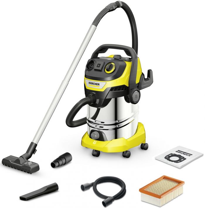 Господарський пилосос Karcher WD 6 P S V-30/6/22/T, 1300 ВТ, 30л, 6м, 9.332 кг