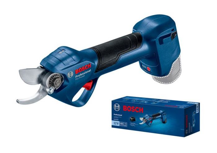 Секатор Bosch Pro Pruner SOLO акумуляторний, 12В, 3.0 Ач, до 25мм, 1кг