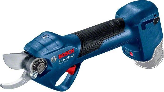 Секатор Bosch Pro Pruner SOLO акумуляторний, 12В, 3.0 Ач, до 25мм, 1кг