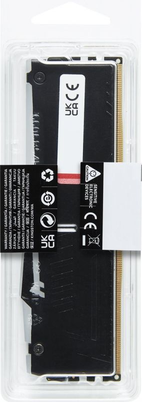 Пам'ять ПК Kingston DDR5  8GB 5200 Beast Black RGB