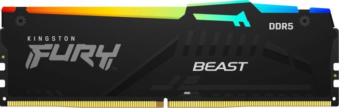 Пам'ять ПК Kingston DDR5 32GB KIT (16GBx2) 5600 FURY Beast RGB