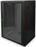 Шафа DIGITUS Wall Mounting Dynamic Basic, 19" 16U 600x450, RAL 9005