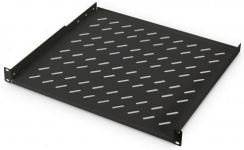 Полиця консольна DIGITUS 19" 1U, 400mm, RAL 9005