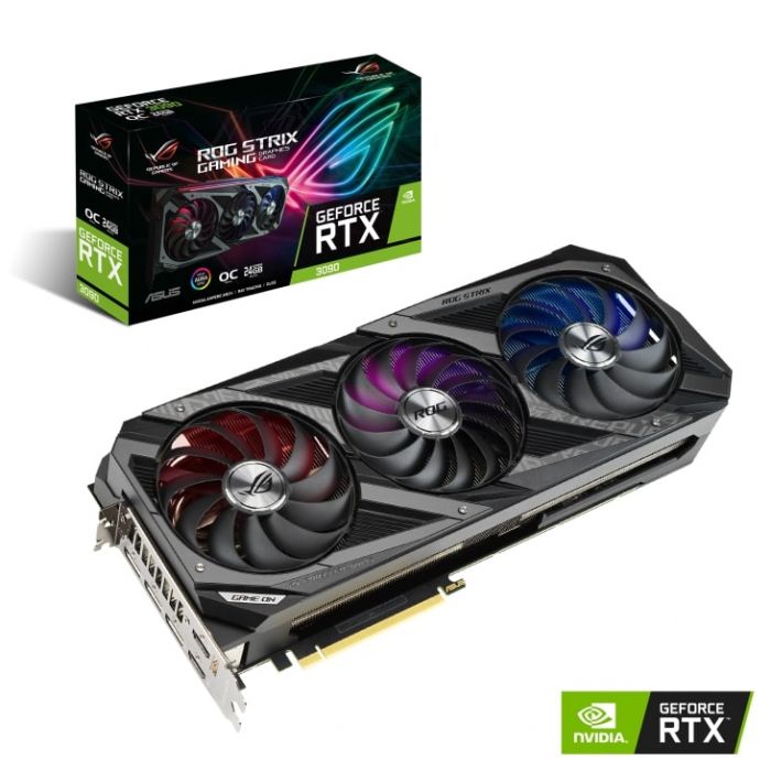Вiдеокарта ASUS GeForce RTX3090 24GB GDDR6X STRIX GAMING OC