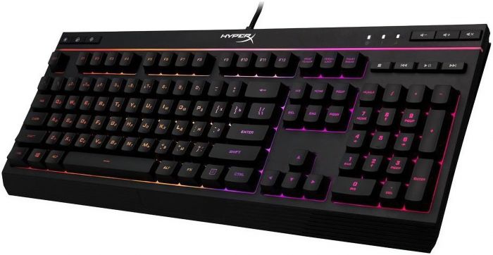 Клавіатура HyperX Alloy Core RGB USB Black