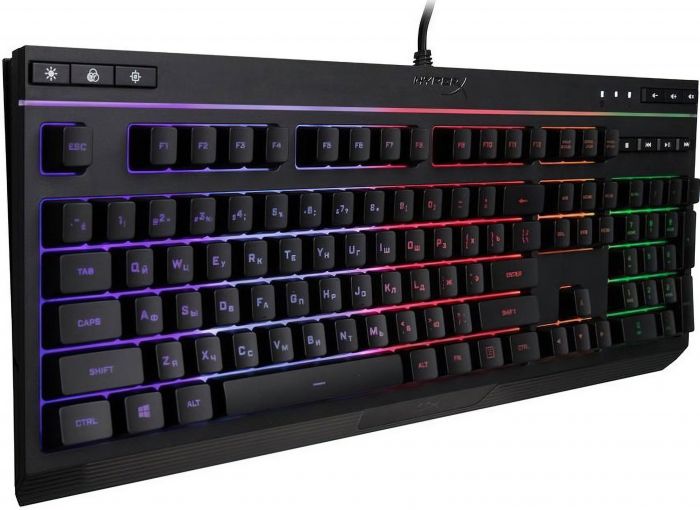 Клавіатура HyperX Alloy Core RGB USB Black