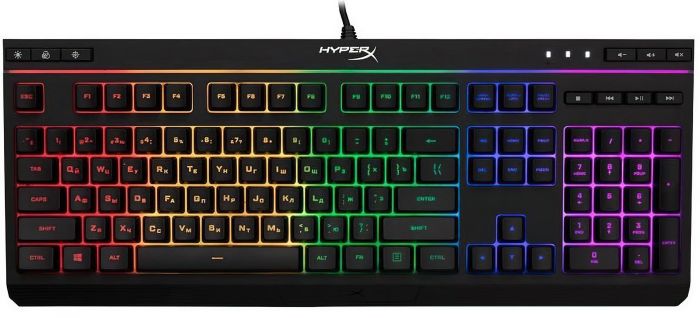 Клавіатура HyperX Alloy Core RGB USB Black