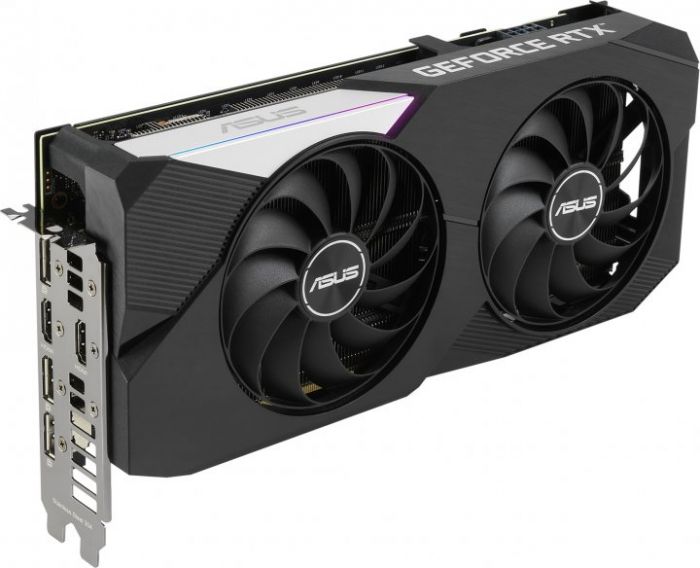 Вiдеокарта ASUS GeForce RTX 3060Ti 8GB GDDR6 DUAL OC LHR