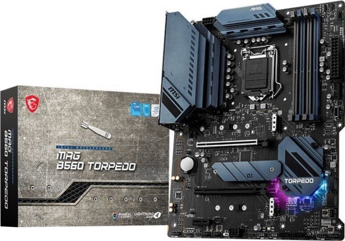 Материнcька плата MSI MAG B560 TORPEDO s1200 B560 2xDDR4 HDMI-DP ATX