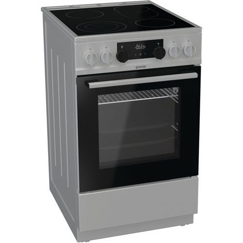 Плита Gorenje ECS5350XA/склокерамічна/сенсорн.програматор/50х60/духовка-70 л/ гриль /нержав.