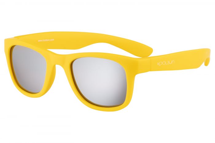 Дитячі сонцезахисні окуляри Koolsun KS-WAGR003 золотого кольору (Розмір: 3+)