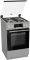 Плита Gorenje KS5351XF/комбінована/електр.програматор/50х60/духовка-70 л/ газ.контроль/гриль/електроподжиг/чугун.реш/нержав.сталь