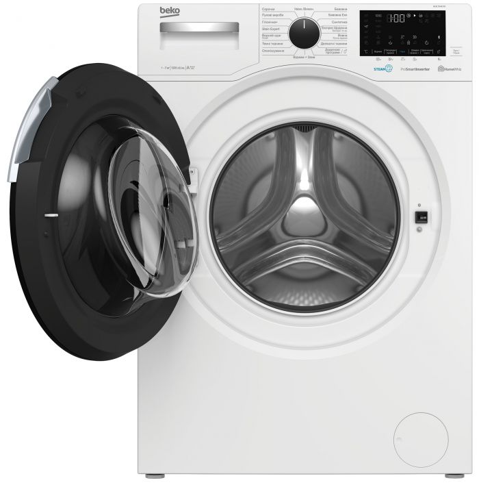 Пральна машина з фронт. зав. BEKO WUE7646X0, 7кг, 1200, A+++(-10%), 49см, Дисплей, Білий