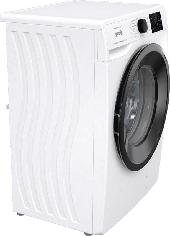 Пральна машина з фронт. загр. Gorenje WNEI72SBS, інверторна, 7кг, 1200, A+++, Пара, глибина 46.5см, Дисплей, Білий