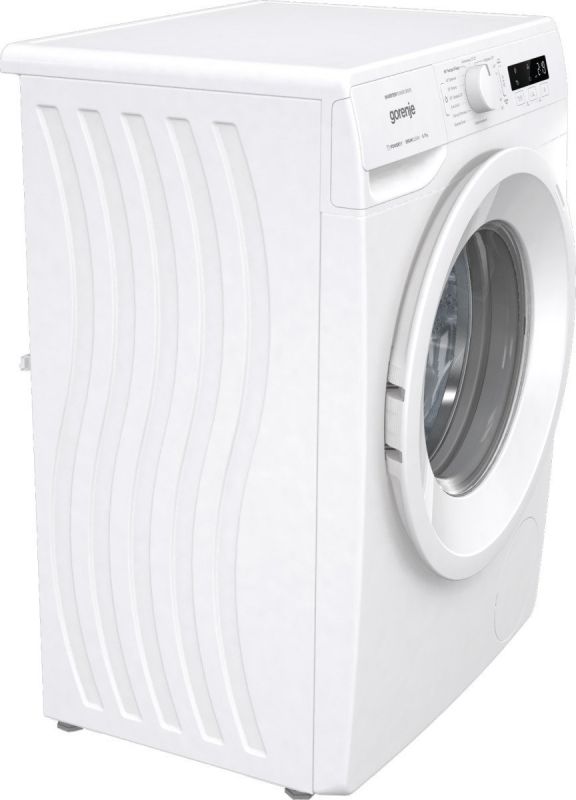 Пральна машина з фронт. завантаженням Gorenje WNPI72SB, інверторна, 7кг, 1200, A+++, глибина 46.5см, Дисплей, Білий